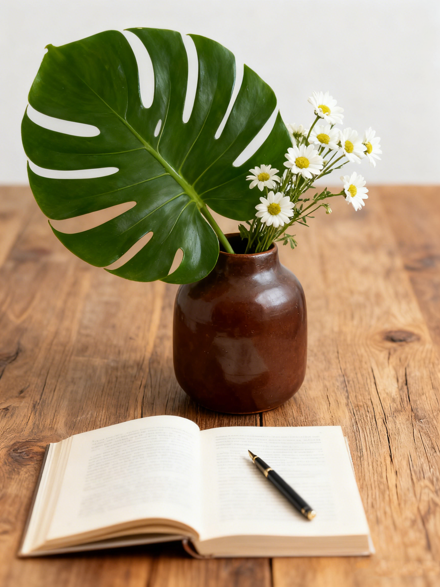 Glazed Rounded Ceramic Decor Vase