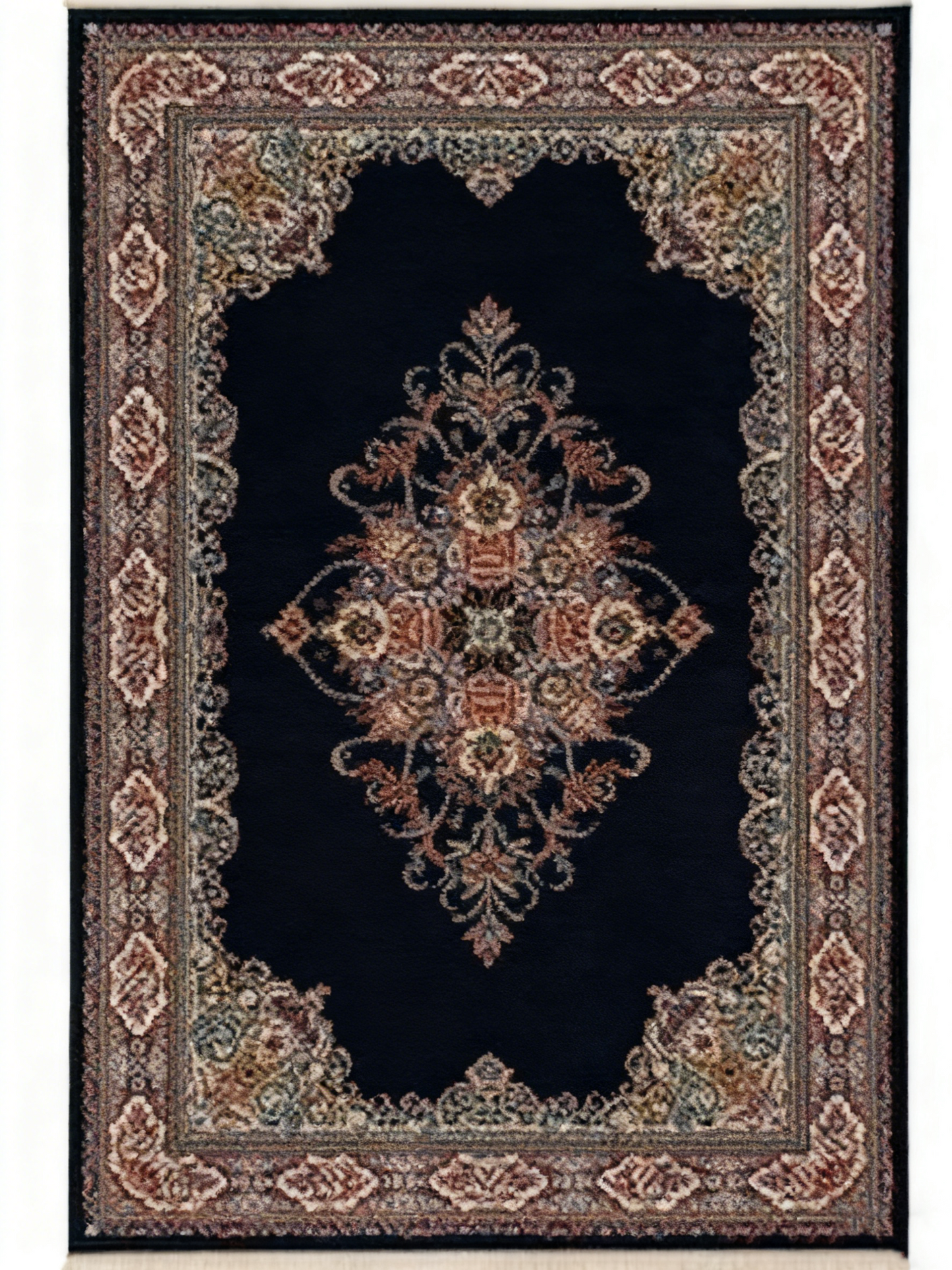 Dark Blue Vintage Carpets