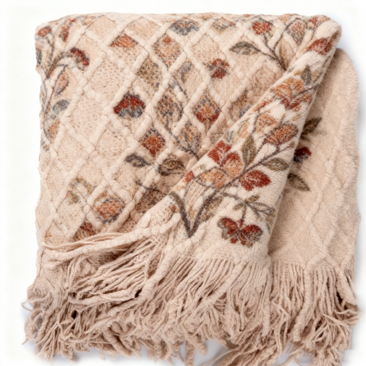 Colorful Geometric Throw Blanket