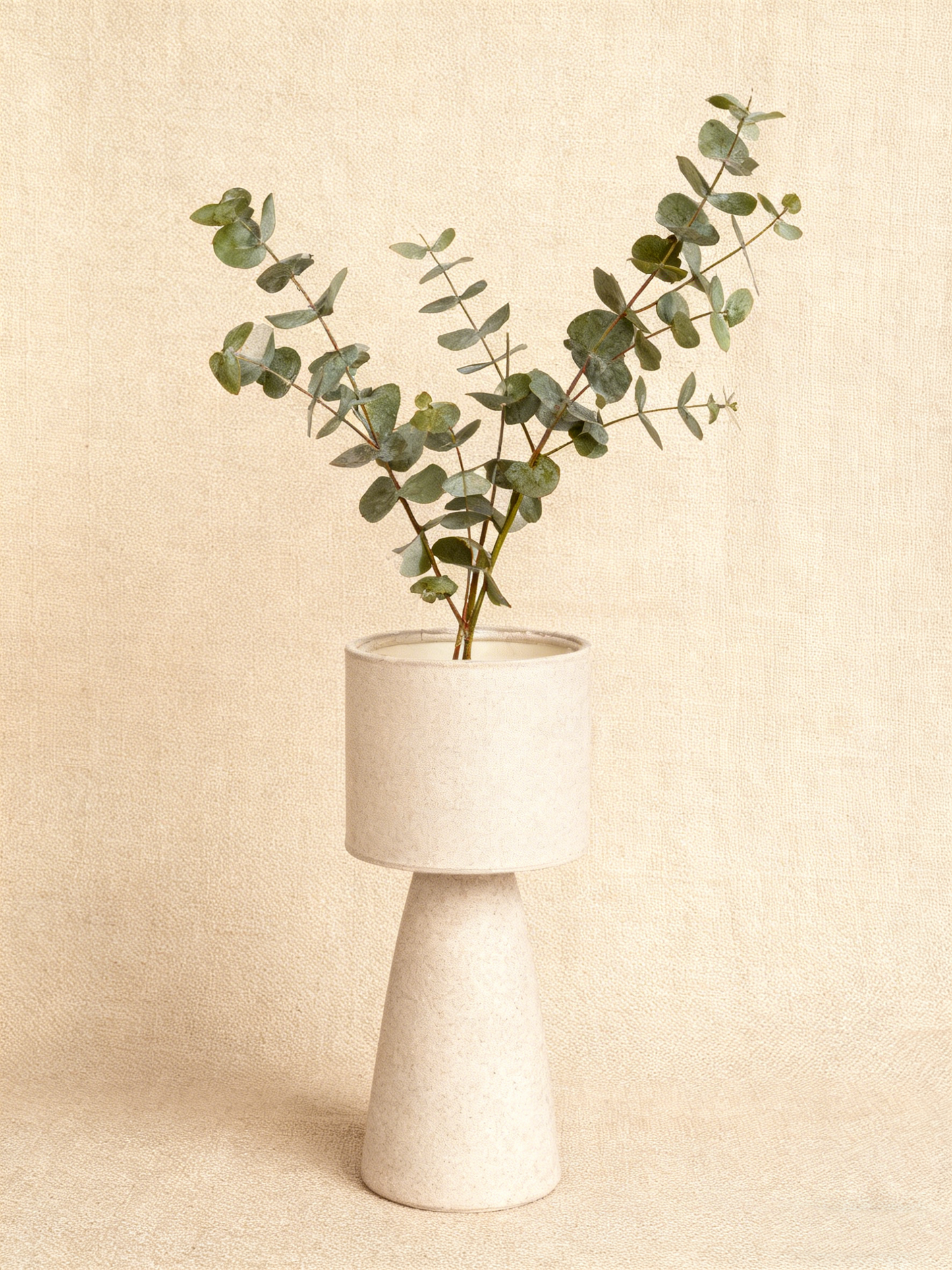Minimalist Tapered Ceramic Plant Stand