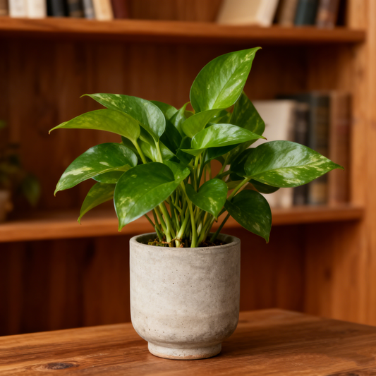 Industrial Inspired Concrete Decor Pot