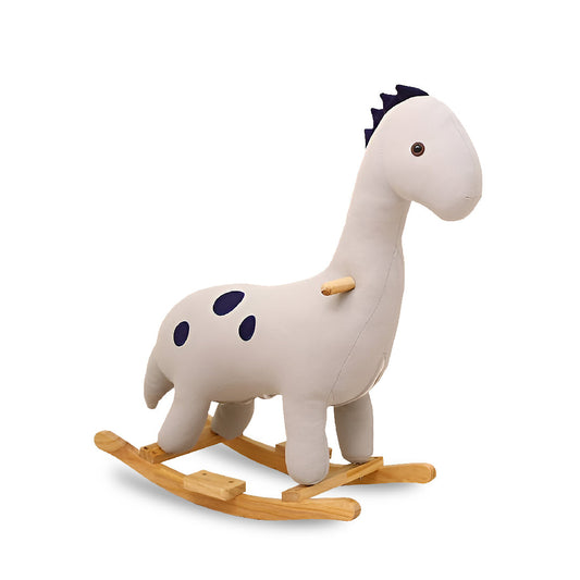 Rocking Dinosaur Light Grey